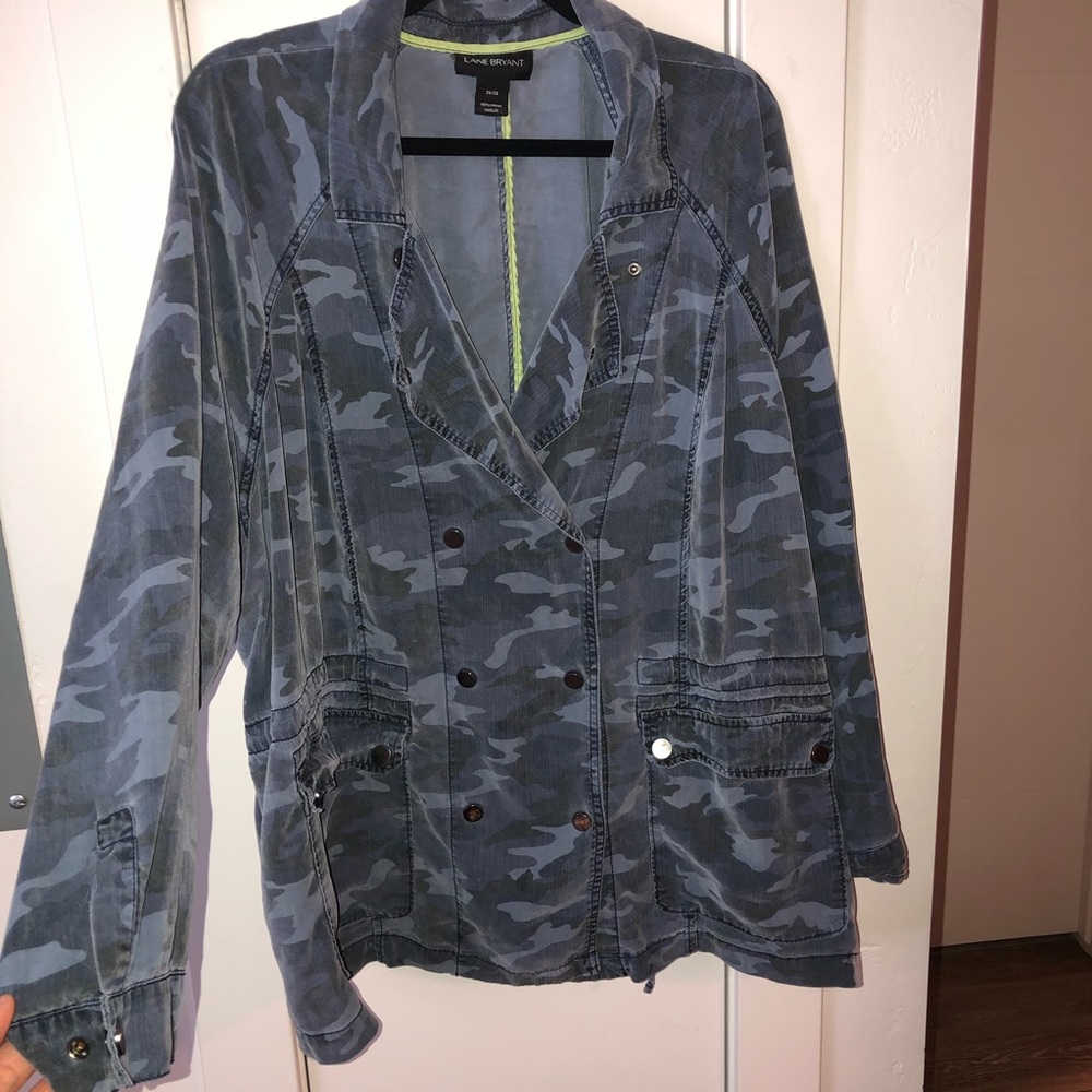 Blue Camo Utility Long Sleeve
